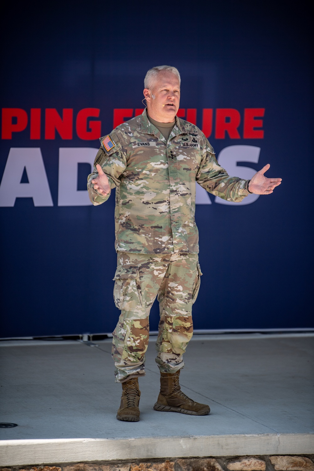 U.S. Army North Commander Visits 2023 National Jamboree