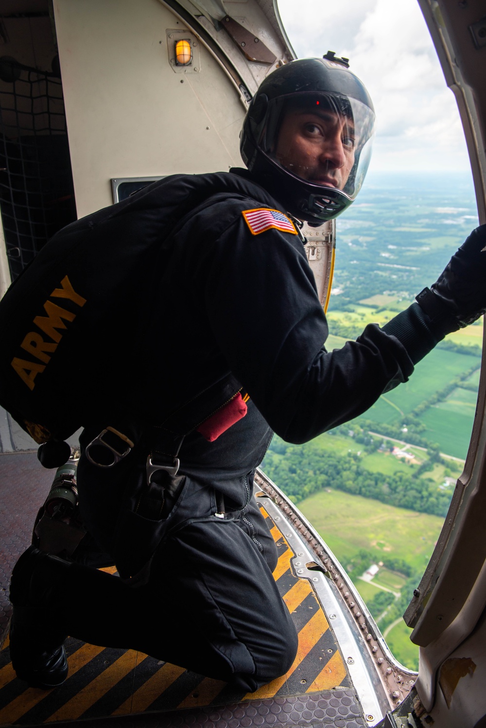 Army Golden Knights Parachute Jump