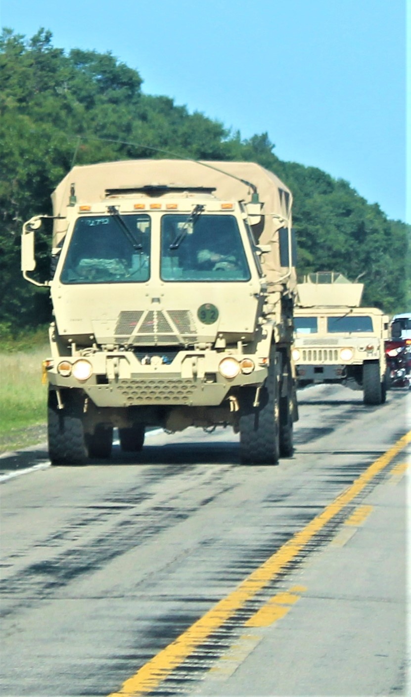 July 2023 training operations at Fort McCoy