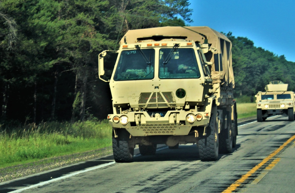 July 2023 training operations at Fort McCoy