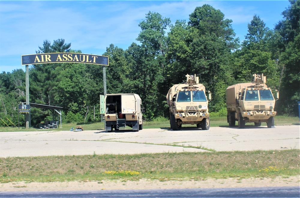 July 2023 training operations at Fort McCoy