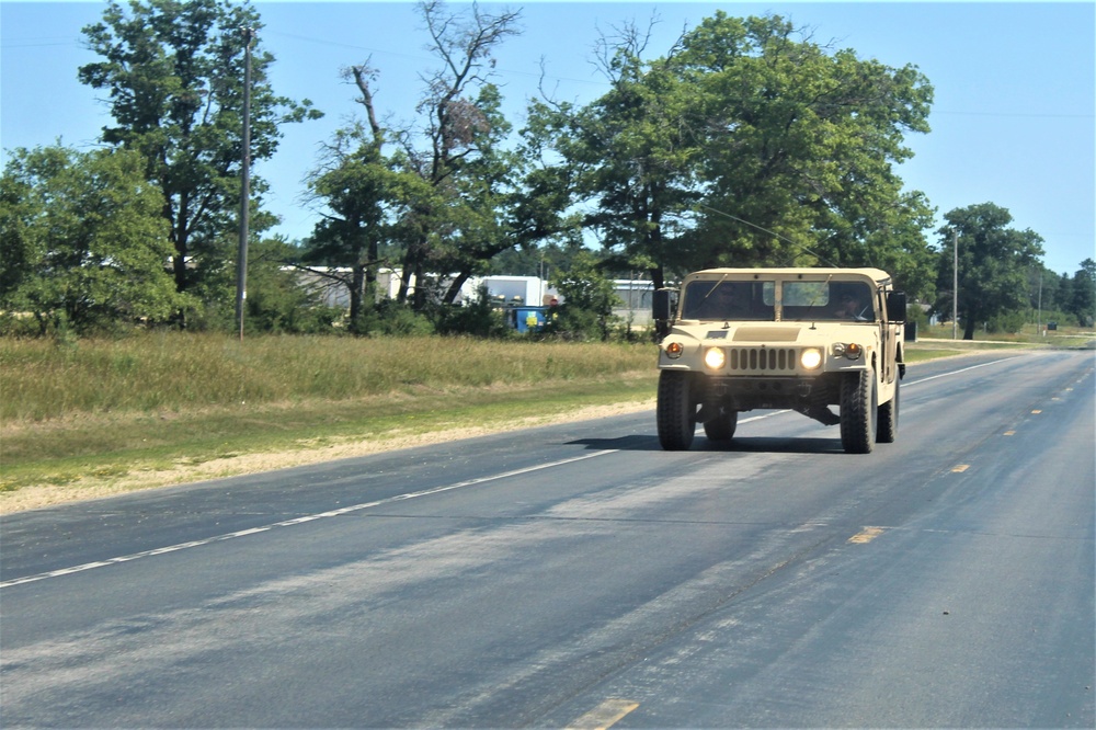 July 2023 training operations at Fort McCoy