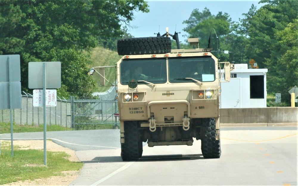 July 2023 training operations at Fort McCoy