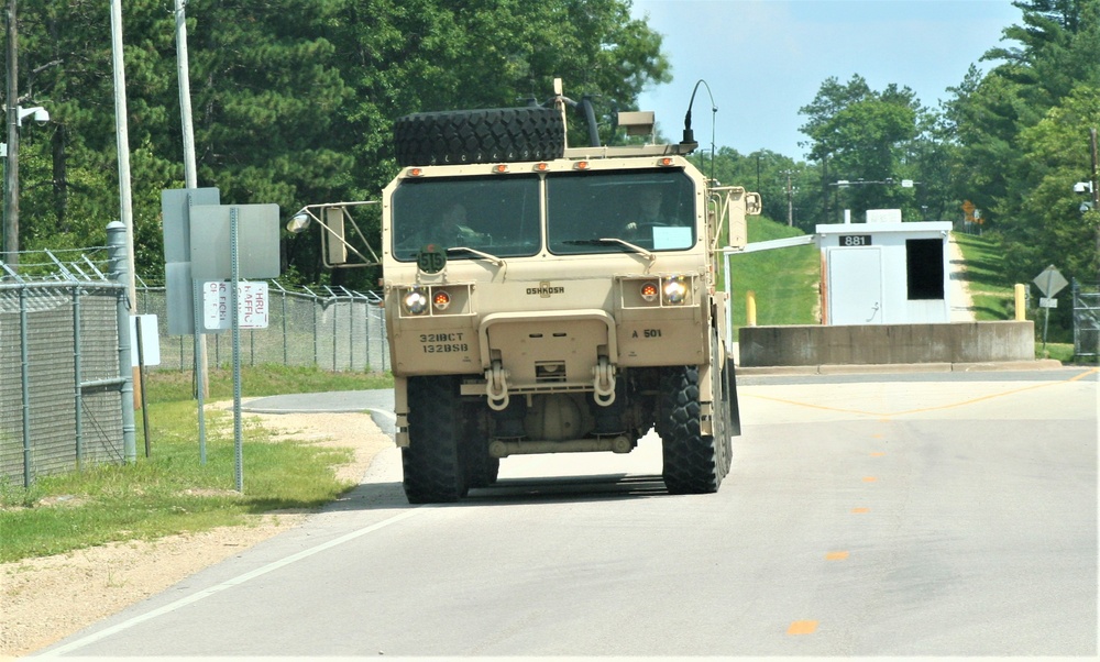 July 2023 training operations at Fort McCoy