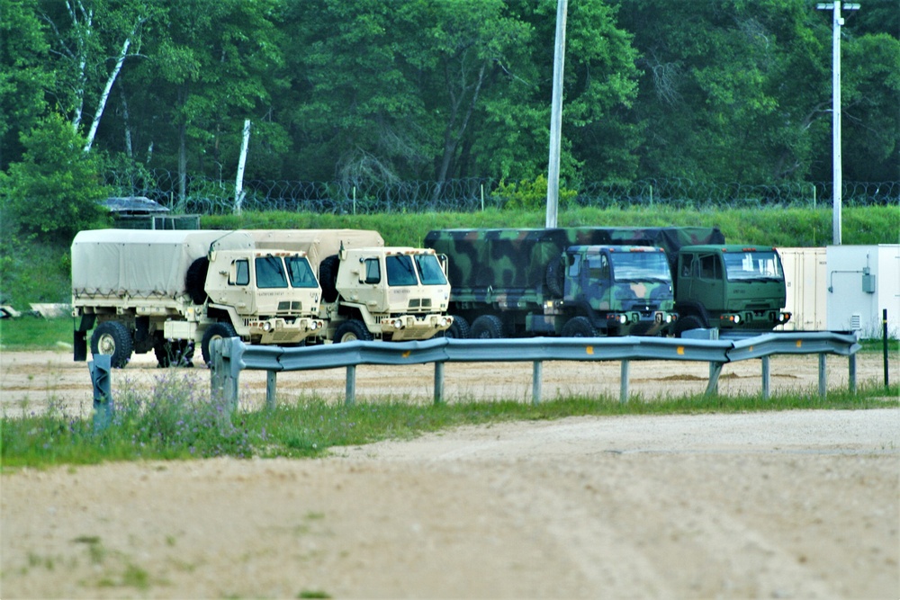 July 2023 training operations at Fort McCoy