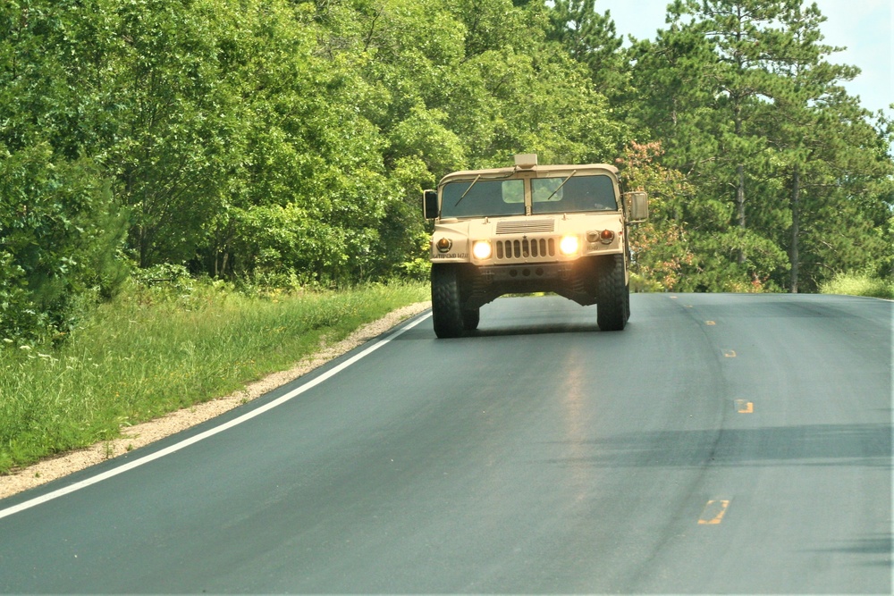 July 2023 training operations at Fort McCoy