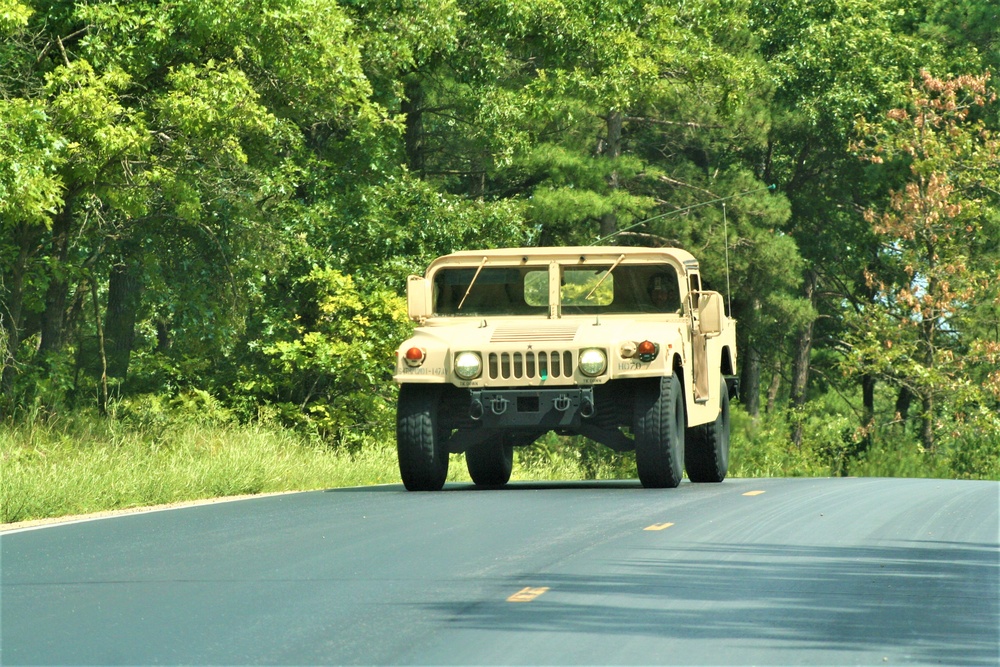 July 2023 training operations at Fort McCoy