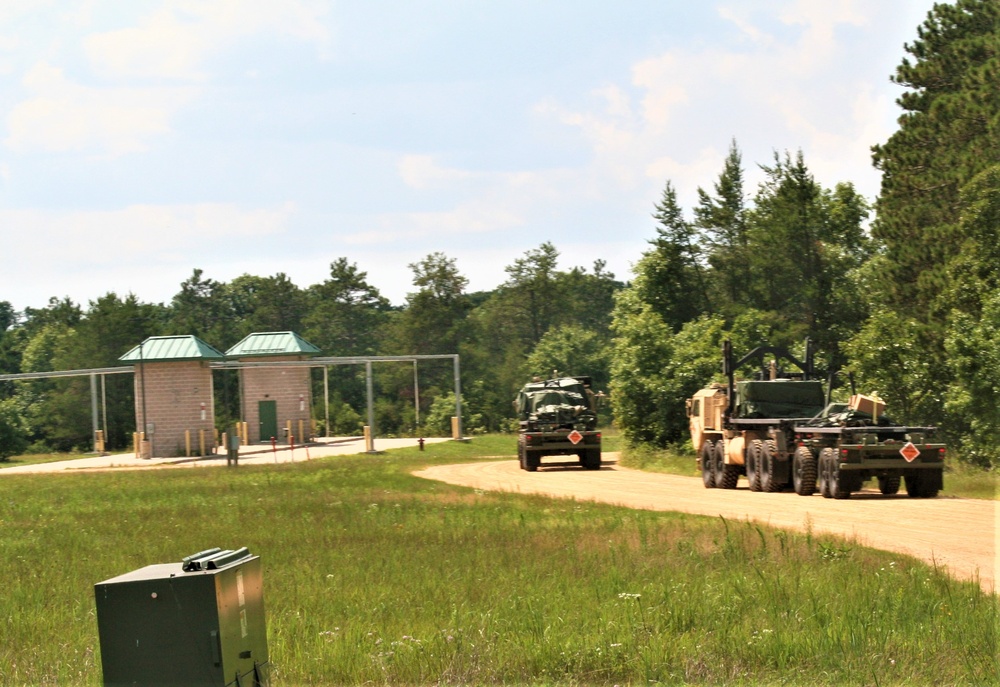 July 2023 training operations at Fort McCoy