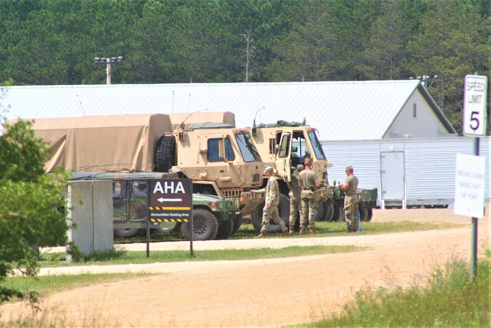 July 2023 training operations at Fort McCoy