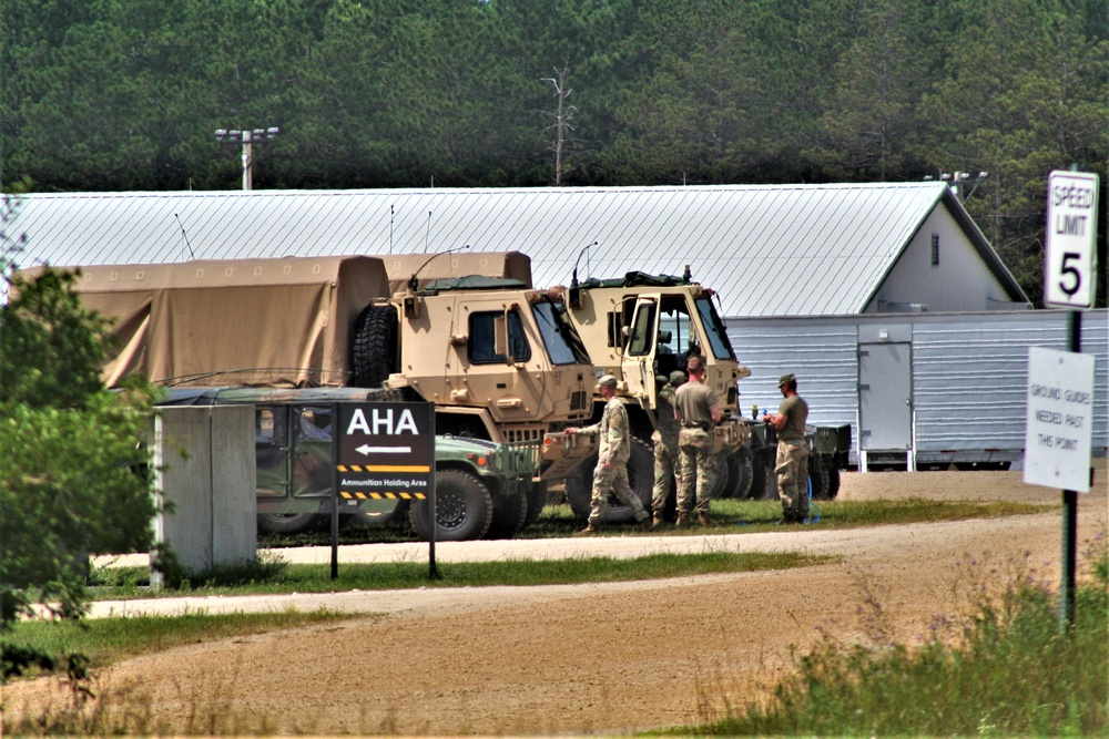 July 2023 training operations at Fort McCoy