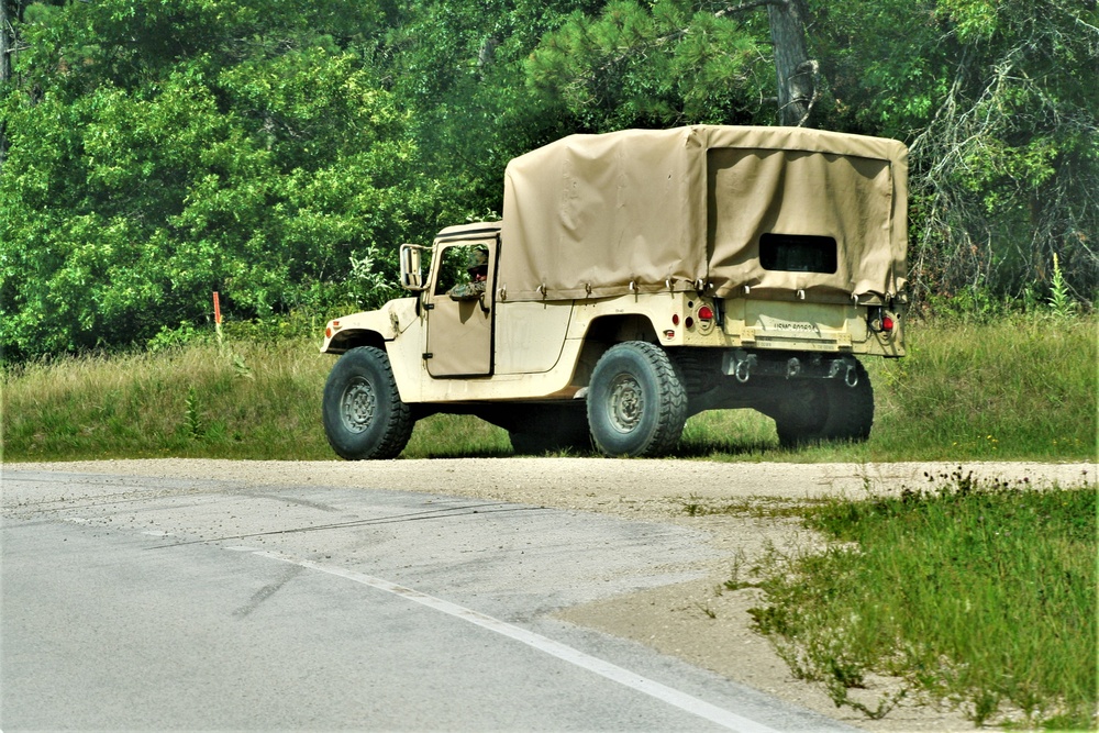 July 2023 training operations at Fort McCoy