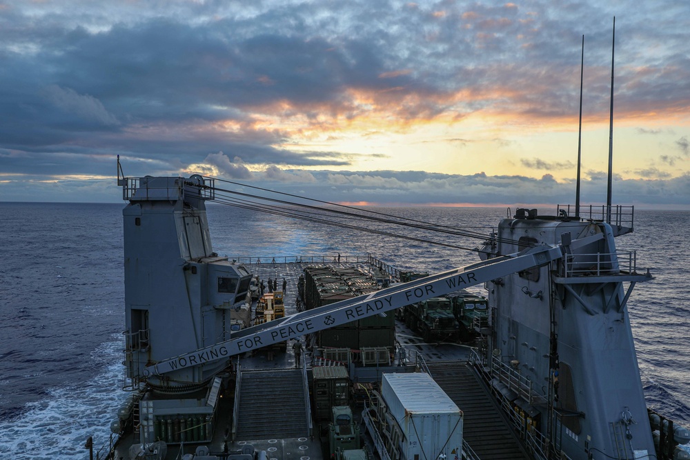 USS Carter Hall Transits the Atlantic Ocean