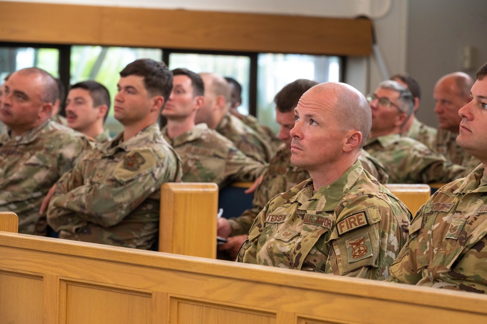 134th Civil Engineers attend professional development while on deployment for training