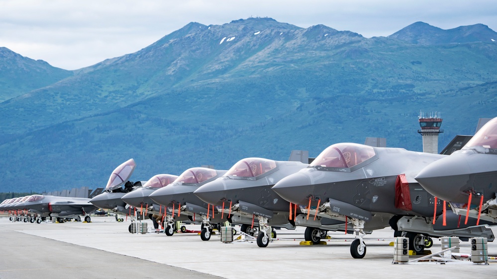 USAF F-35s and KC-46 maintain air dominance