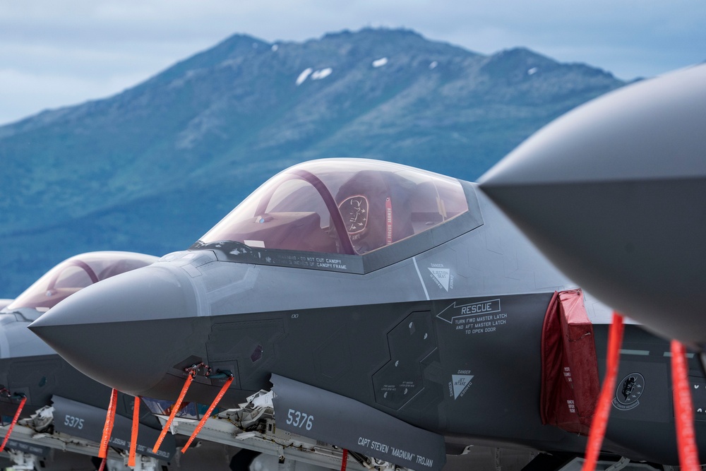 USAF F-35s and KC-46 maintain air dominance