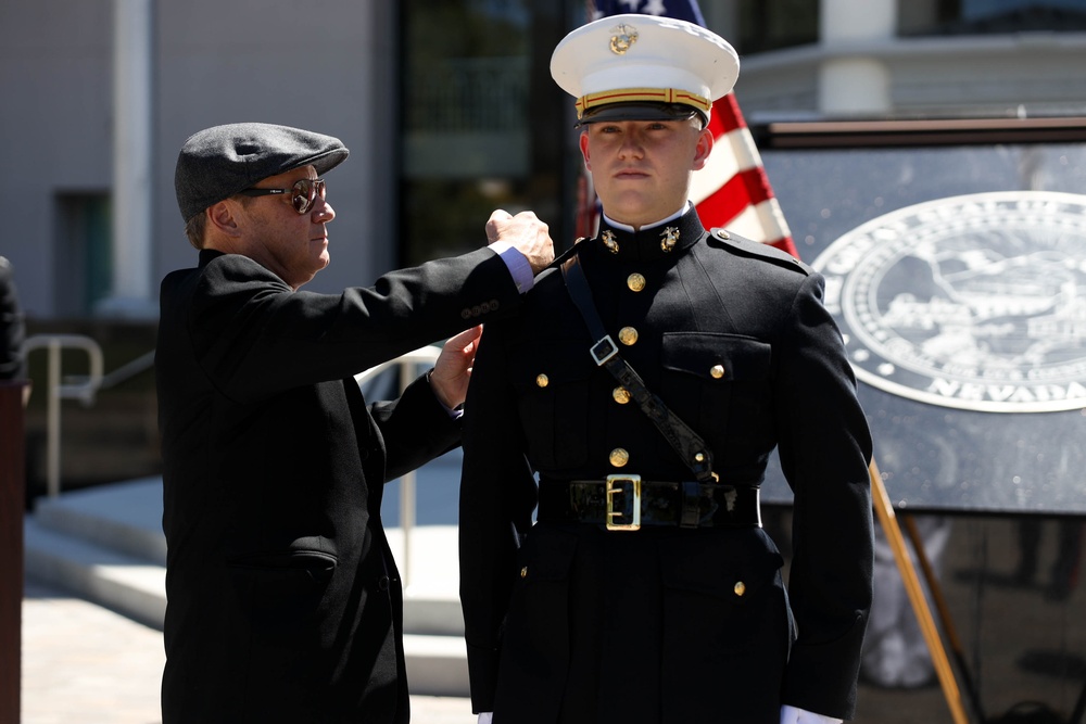 Nevada State Legislature Commissioning Ceremony