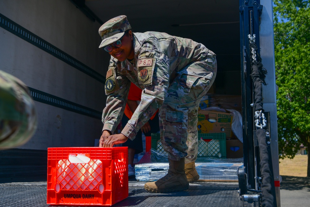 Yuba Sutter Food Bank drive