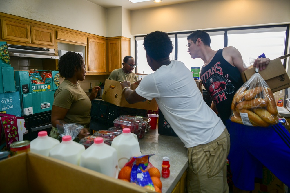 Yuba Sutter Food Bank drive