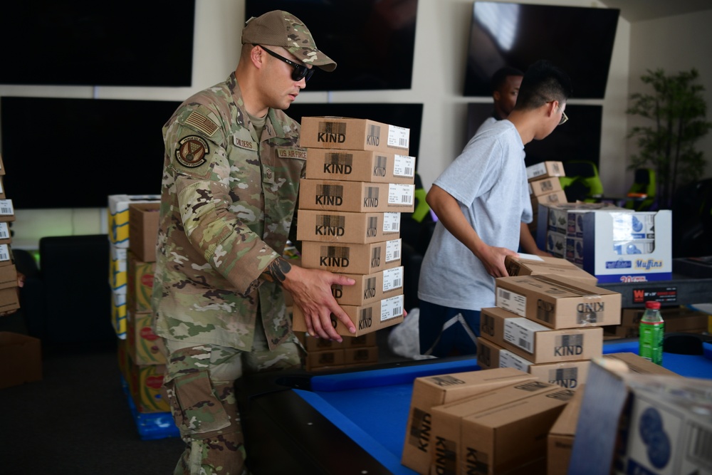 Yuba Sutter Food Bank drive