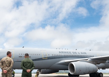 French Air Chief visits Andersen AFB, commends interoperability of MG23