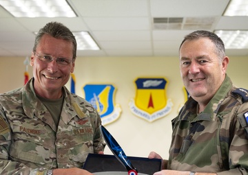 French Air Chief visits Andersen AFB, commends interoperability of MG23