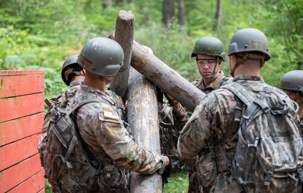 205th Regimental Officer Candidacy School 2023 Phase III OCS Field Leadership Reaction Course