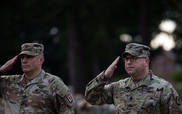 205th Regimental Officer Candidacy School 2023 Phase III OCS Regimental Activation Ceremony