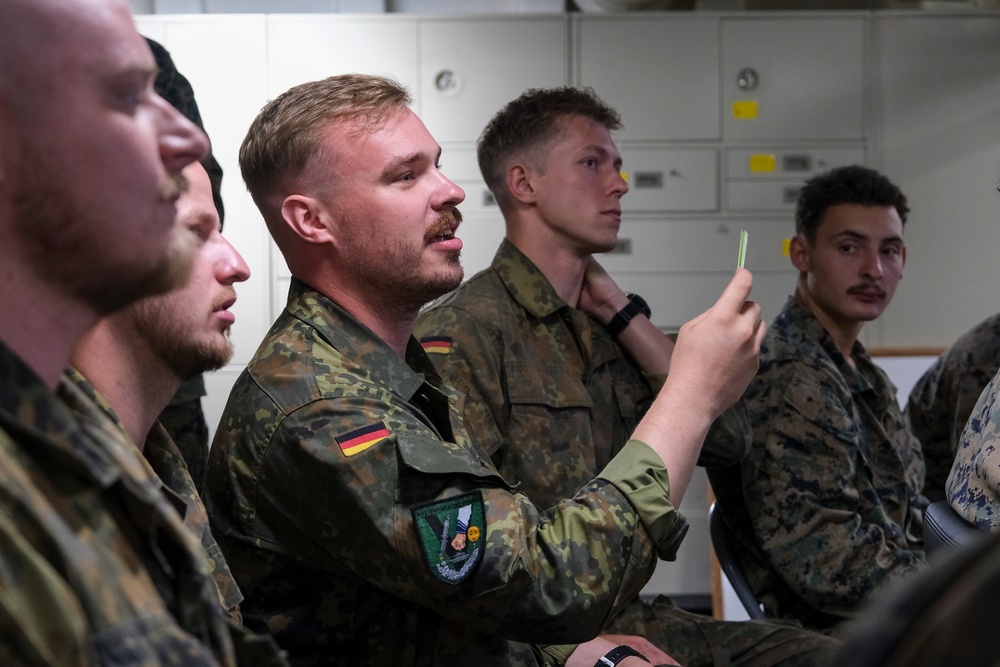 Tactics Class aboard the USS New Orleans during Talisman Sabre 23