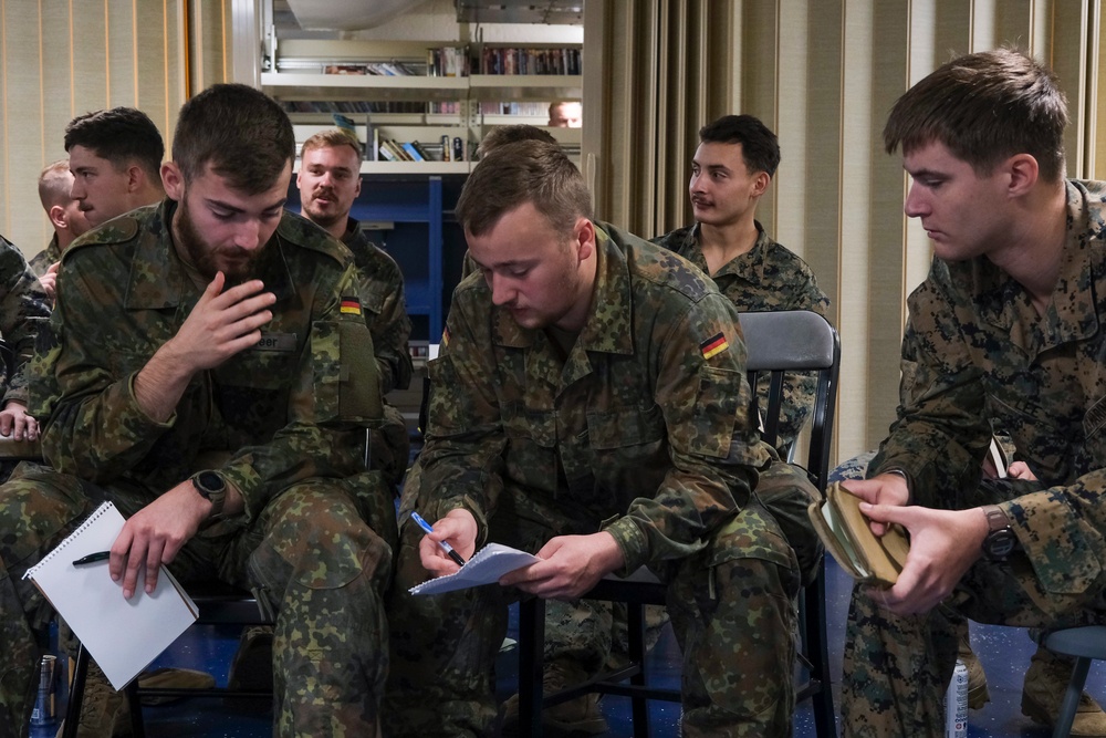 Tactics Class aboard the USS New Orleans during Talisman Sabre 23