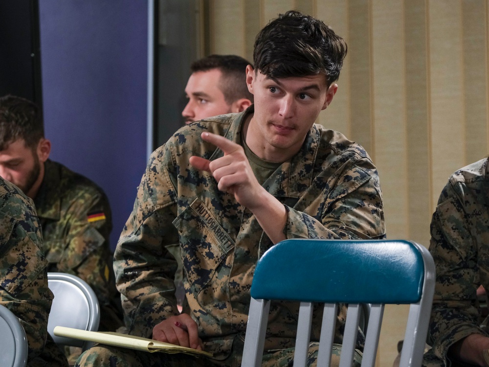 Tactics Class aboard the USS New Orleans during Talisman Sabre 23