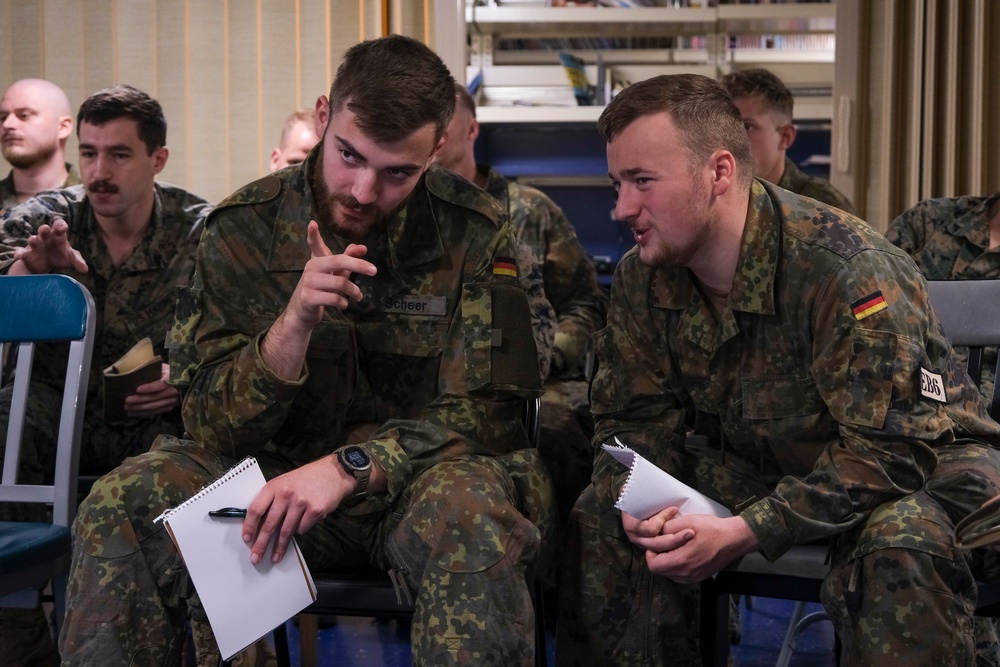 Tactics Class aboard the USS New Orleans during Talisman Sabre 23