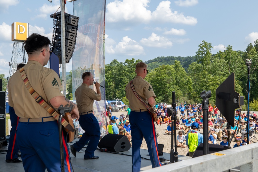 US Military Provides Support to 2023 National Jamboree