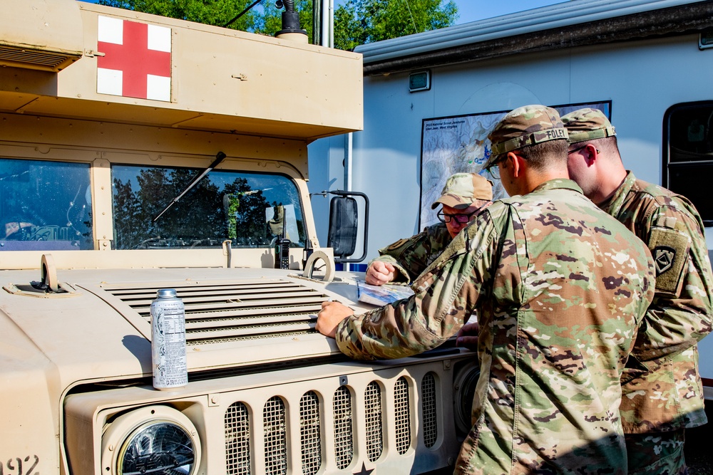 US Military Provides Support to 2023 National Jamboree