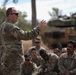 1AD CG visits leaders and soldiers during Talisman Sabre 23