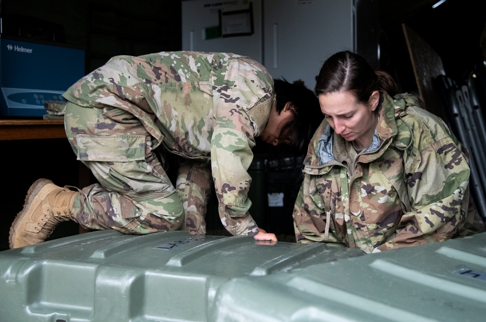 During Talisman Sabre Soldiers of the 144th Area Support Medical Company Establish A Role 2 Medical Center