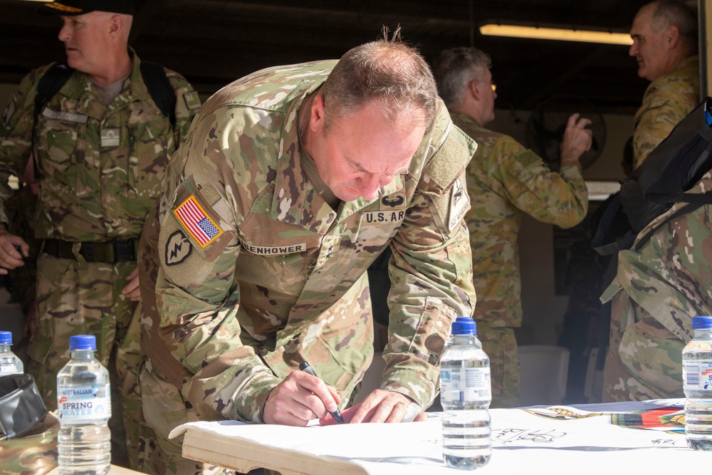 Distinguished Visitors of Exercise Talisman Sabre 23