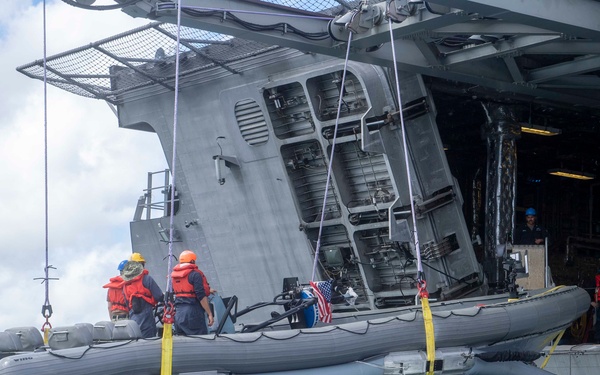 USS Manchester Conducts OMSI Preparation