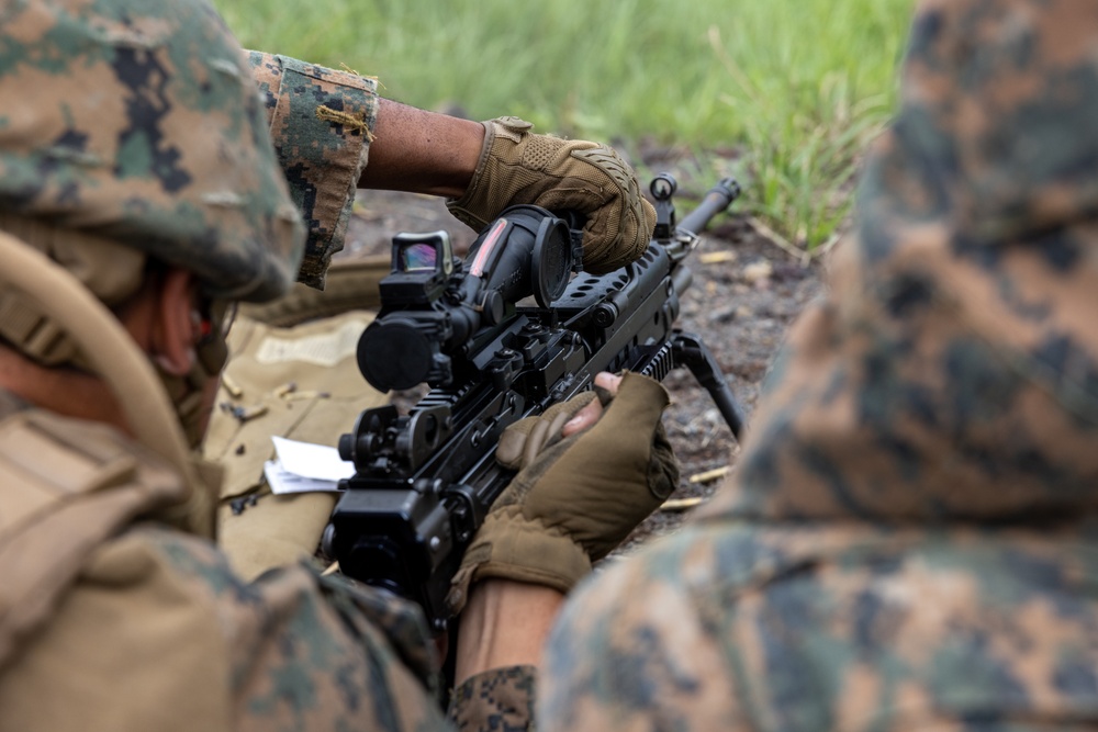 MWSS-171 Marines Conduct M249 and M2A1 Machine Gun Live-Fires