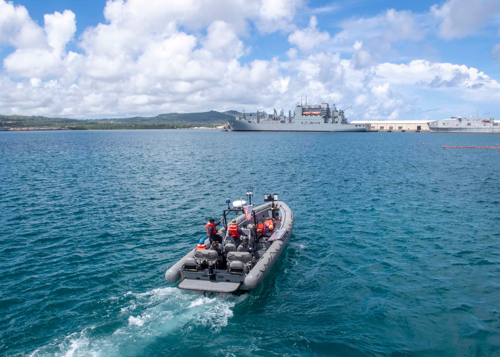 USS Manchester Conducts OMSI Preparation