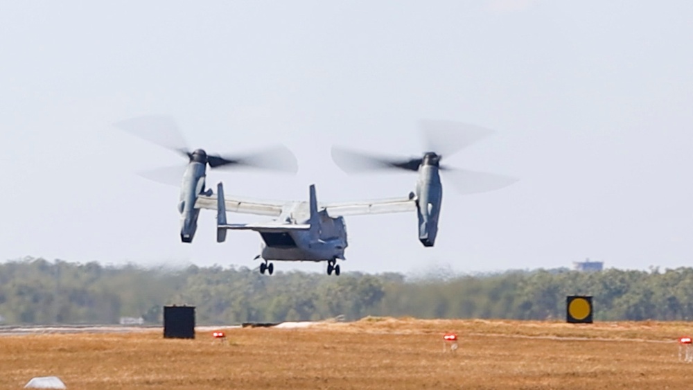 MRF-D takes to the skies during Talisman Sabre 23