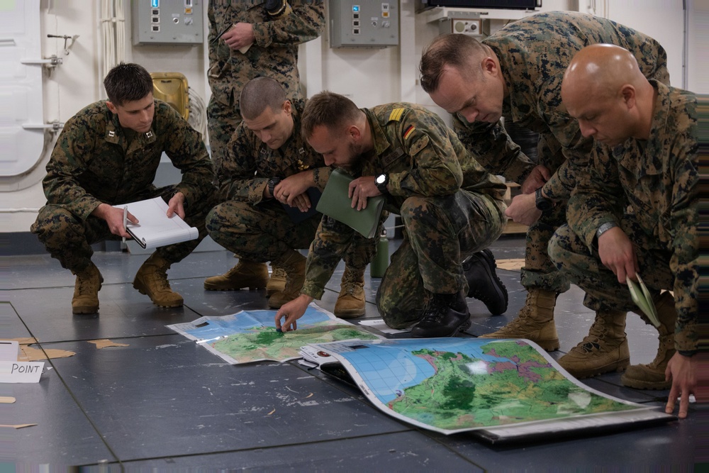 Talisman Sabre 2023 rehearsal of concept aboard USS America