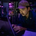 Sailors Stand Watch in the Combat Information Center aboard USS John Finn (DDG 113)