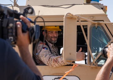 USARCENT Autonomous Vehicle Demonstration