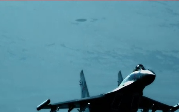 Russian unprofessional behavior over Syria - 23 July 2023