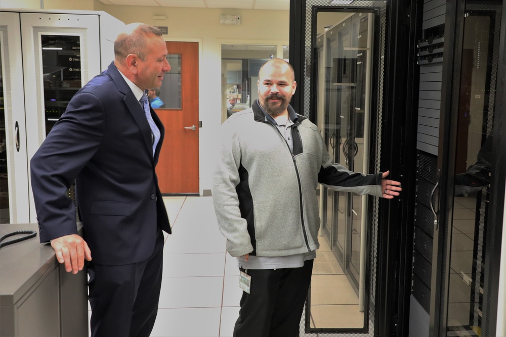 Pat Flanders Tours JBER Server Room