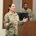 Colonel Baugh Speaks at Essentris Decommissioning Ceremony