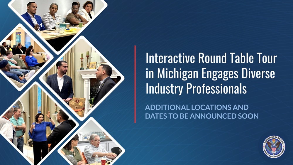 Interactive Round Table Tours Engage Diverse Industry Professionals