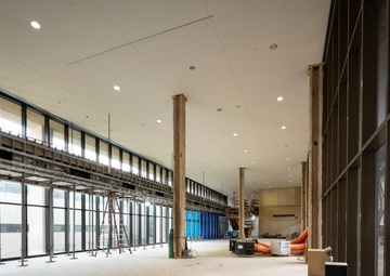 Updated Walter Reed Bldg. 10 Lobby Renovation Project Photos, July 21, 2023