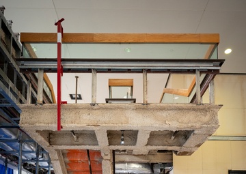 Updated Walter Reed Bldg. 10 Lobby Renovation Project Photos, July 21, 2023