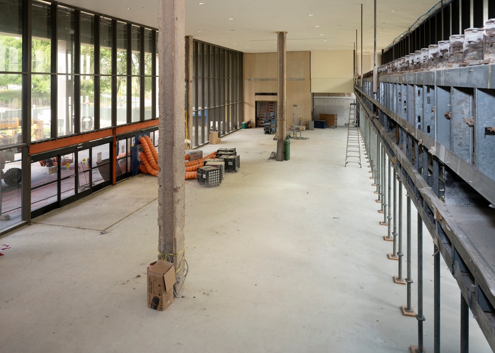 Updated Walter Reed Bldg. 10 Lobby Renovation Project Photos, July 21, 2023